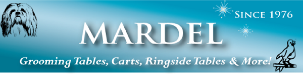 Mardel grooming table sale
